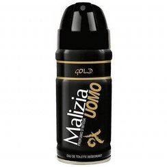تصویر اسپری خوشبو کننده بدن مردانه امبر 150 میلی لیتر مالیزیا ا Malizia Amber deodorant Spray for men Malizia Amber deodorant Spray for men