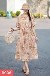 تصویر پیراهن یقه وین آستین کوتاه کد محصول ۹۰۰۶