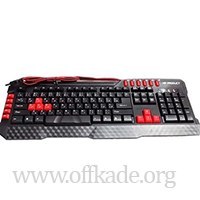 تصویر کیبورد مخصوص بازی ایکس پی-پروداکت مدل XP KB1800 ا Gaming Keyboard XP-KB1800A Gaming Keyboard XP-KB1800A