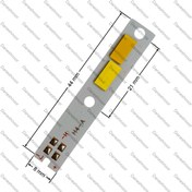 تصویر هدلایت خودرو چیپ CSP H4 60W دو رنگ 