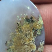 تصویر عقیق شجر بهاره سایز مدالی Shajar bahare