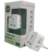 تصویر محافظ برق هوشمند تایمر دار ایلان مدل iP-01 ip-01