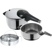 تصویر زودپز دو قلو WMF مدل PERFECT Premium با ظرفیت 3 و 4.5 لیتر 