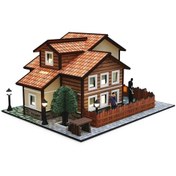 تصویر ماکت ویلای مدرن سه بعدی اشل 