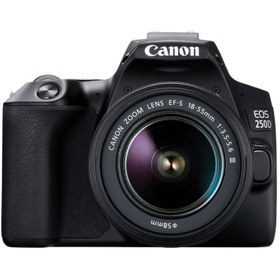 تصویر دوربین کانن مدل EOS 250D - C به همراه لنز 55-18 میلی متر ا Canon EOS 250D Kit EF-S 18-55 f/3.5-5.6 III Digital Camera Canon EOS 250D Kit EF-S 18-55 f/3.5-5.6 III Digital Camera