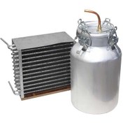 تصویر دستگاه عرق گیر خانگی ۲۰ لیتری با خنک کننده برقی 