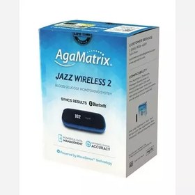 تصویر دستگاه قند خون آگاماتریکس مدل Jazz Wireless 