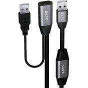 تصویر کابل افزایش طول (اکتیو) USB 2.0 بافو طول 20 متر 