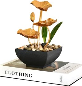 تصویر آبنمای رومیزی مدل نیلوفر 