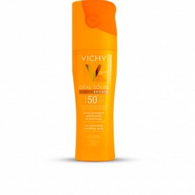 تصویر اسپری برنزه کننده +SPF50 ویشی مناسب انواع پوست ۲۰۰ میلی لیتر 