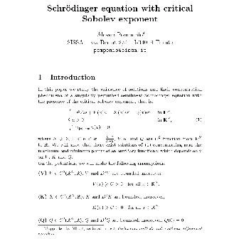 خرید و قیمت دانلود کتاب Schrödinger equation with critical Sobolev ...
