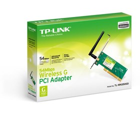 تصویر کارت شبکه بیسیم تی پی-لینک TL-WN350G TP-Link TL-WN350G PCI Wireless Adapter
