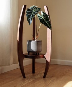 تصویر پایه گلدان چوبی Stand Flower