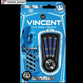 تصویر تیر دارت سوزنی حرفه ای تنگستن وینسنت winmau Vincent Van Der Voort 23 gr اصل 