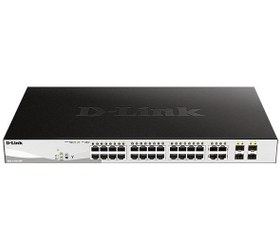 تصویر سوییچ دی لینک مدل DGS-1210-28P Switch D-Link Model DGS-1210-28P