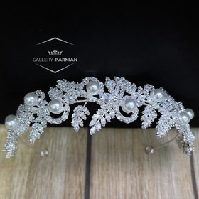 تصویر تاج عروس کد A34 Bridal Tiara Code A34