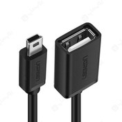 تصویر کابل Mini USB - OTG به USB 2.0 یوگرین مدل US249 - مشکی / 18 ماهه اُوان 