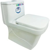 تصویر توالت فرنگی مروارید مدل کرون 