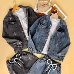 تصویر کت و شلوار جین کد ۹۹ 