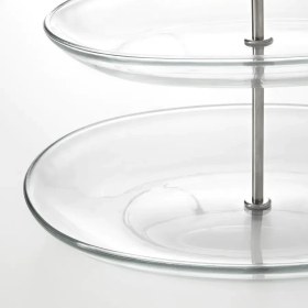 تصویر استند سرو سه طبقه ایکیا مدل KVITTERA IKEA KVITTERA Serving stand, three tiers