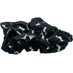 تصویر کش پارچه ای سفید و مشکی 