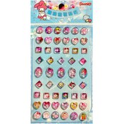 تصویر برچسب برجسته نگین کرومی 