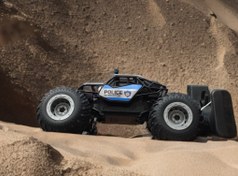 تصویر ماشین کنترلی آفرود پلیس Off-road police control car