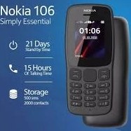 تصویر گوشی طرح نوکیا 2019 106 | حافظه 4 مگابایت High Copy Nokia 106 2019 4 MB