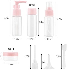 تصویر ست مسافرتی 7 تیکه لوازم آرایشی و بهداشتی 