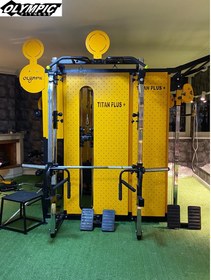 تصویر دستگاه همه کاره خانگی و باشگاهی و المپیک فیتنسTitan GYM74در المپیک فیتنس olympicfitness 