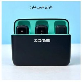 تصویر ست میکروفن بی سیم زومی مدل Smart Noise Cancellation Type C 