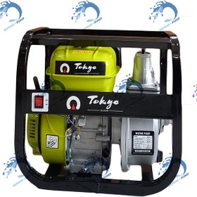 تصویر موتور پمپ آب 3 اینچ فشار بالا توکیو با آبدهی 1000 لیتر در دقیقه TOKYO TOKYO 3INCH 7/5HP