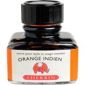 تصویر جوهر خودنویس هربین 30ml Indian Orange 