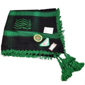 تصویر چفیه ( شماق ) سبز سیدی کد 240010 