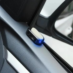 تصویر دزدگیر فیک خورشیدی چشمک زن شبیه‌ساز آلارم امنیتی با چراغ LED 