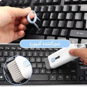 تصویر کیت تمیز کننده کد 01 مدل New Design آبی کیت تمیز کننده لپ تاپ قطعات حساس الکترونیکی متفرقه آبی آسمانی