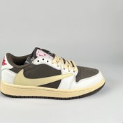 تصویر کتانی نایکی ایر جردن ۱ تراویس اسکات سایز ۴۰ تا ۴۵ زنانه 