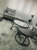 تصویر جلو مبلی ۲ تیکه گرد 