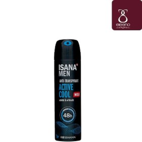 تصویر اسپری مردانه اکتیو کول رسمن ROSSMANN ISANA Men Anti perspirant spray Active Cool 