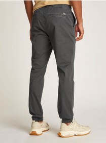 تصویر شلوار اورجینال تامی هیلفیگر Tommy Hilfiger Austin Gray Jogger Pants 