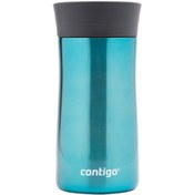 تصویر Contigo پیناکل آبی 300 میلی لیتری خودکار آب بندی؟ - 1000-0728 قمقمه حرارتی جام سفر 