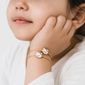 تصویر النگو بچگانه کیتی فری سایز کد BA00063 