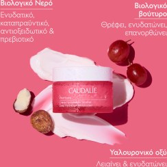 تصویر کرم آبرسان و مرطوب کننده پوست خشک وینو هیدرا Caudalie VinoHydra Intense Hydration Sos Cream 50ml 