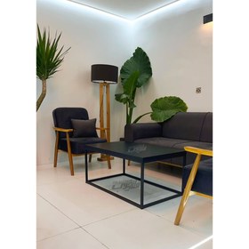 تصویر جلو مبلی مستطیل 