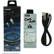 تصویر کابل میکرو USB کنفی Papada مدل PL-115 | فست شارژ 4 آمپر، 1 متری 