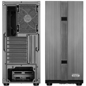 تصویر کیس کامپیوتر گرین Hiwa Plus Mid Tower خاکستری Green Hiwa Plus Mid Tower Grey Computer Case