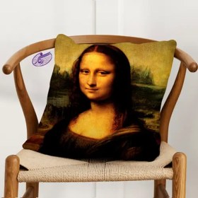 تصویر کوسن مدرن طرح مونالیزا 