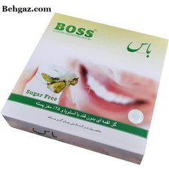 تصویر گز سکه 25 درصد مغز پسته لقمه‌ای بدون قند – 300 گرم 