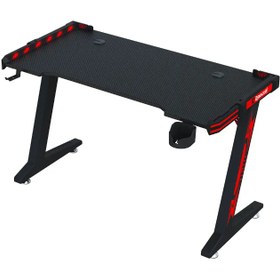 تصویر میز گیمینگ ردراگون GD-3112R 140cm LED 