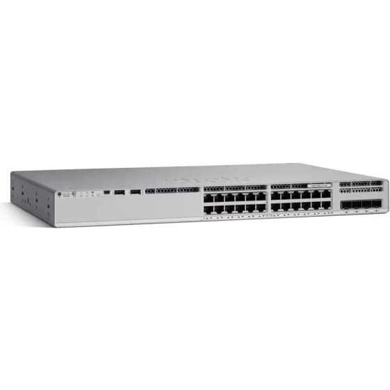 خرید و قیمت Cisco Catalyst 9200L 24-port PoE+ 4x10G uplink Switch ...